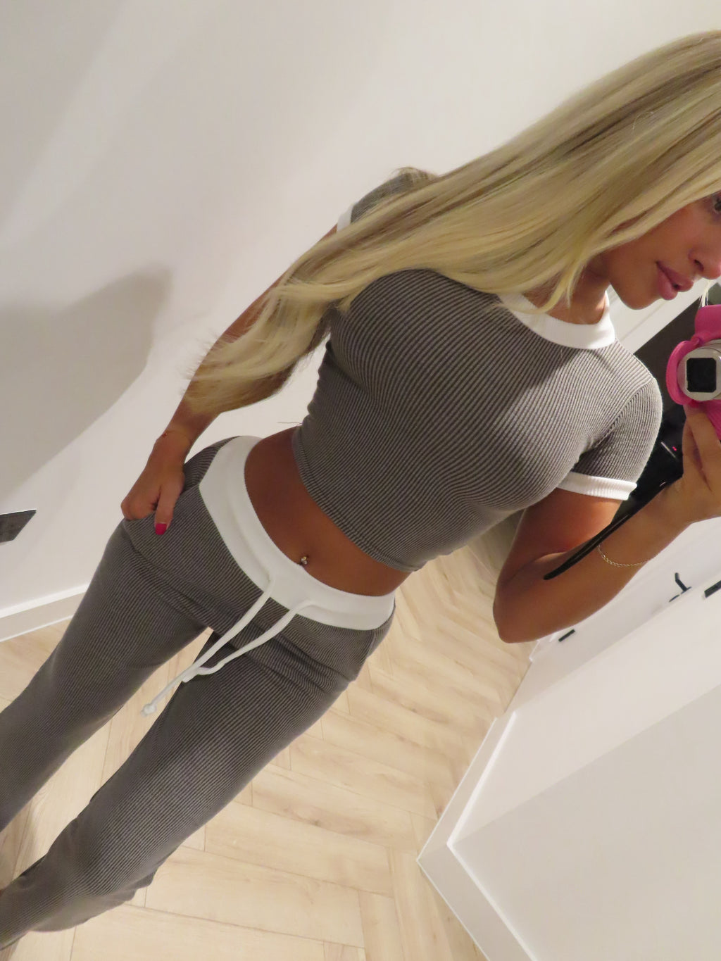 Nardò Co Ord Set Slate Grey