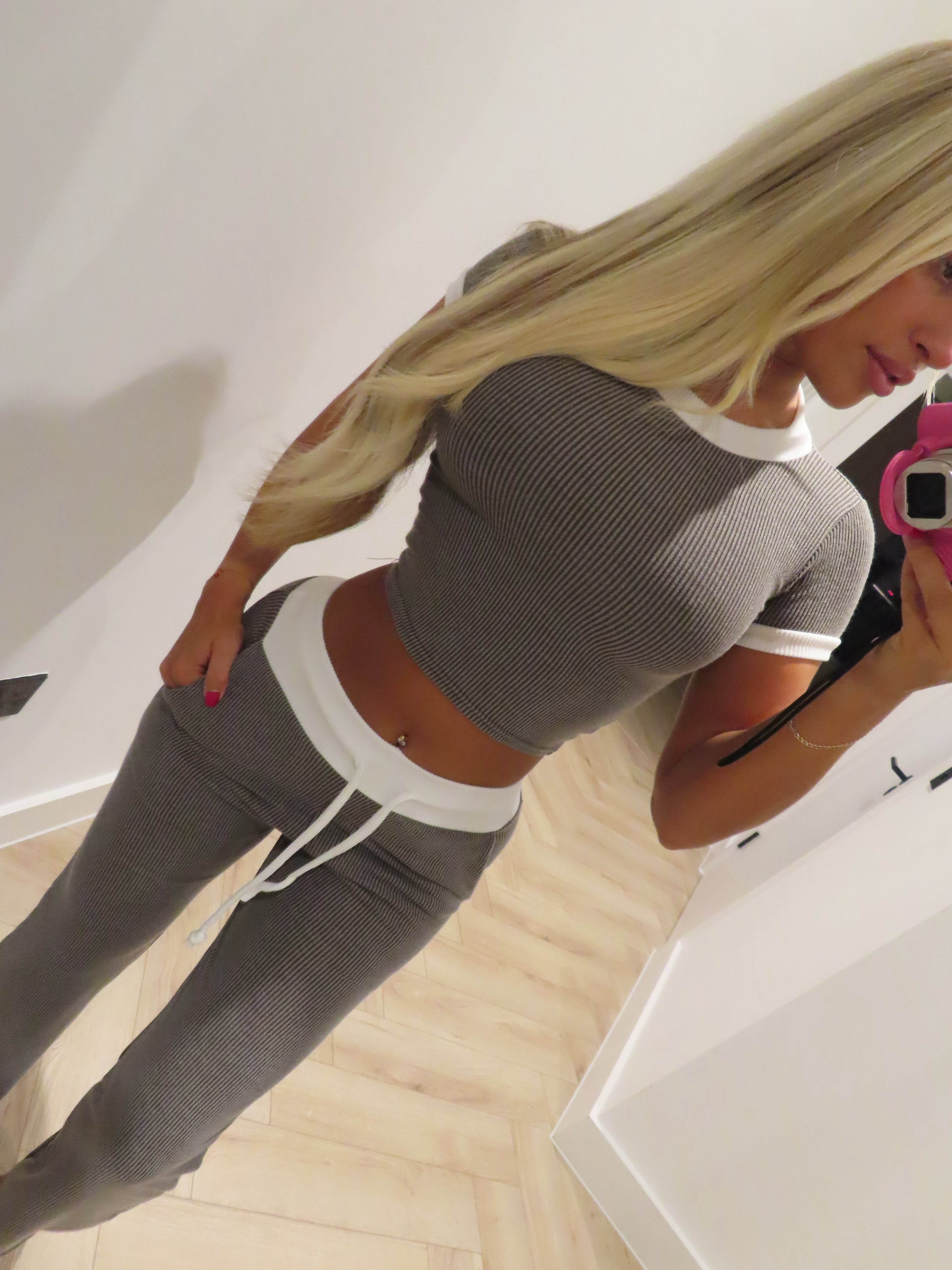 Nardò Co Ord Set Slate Grey