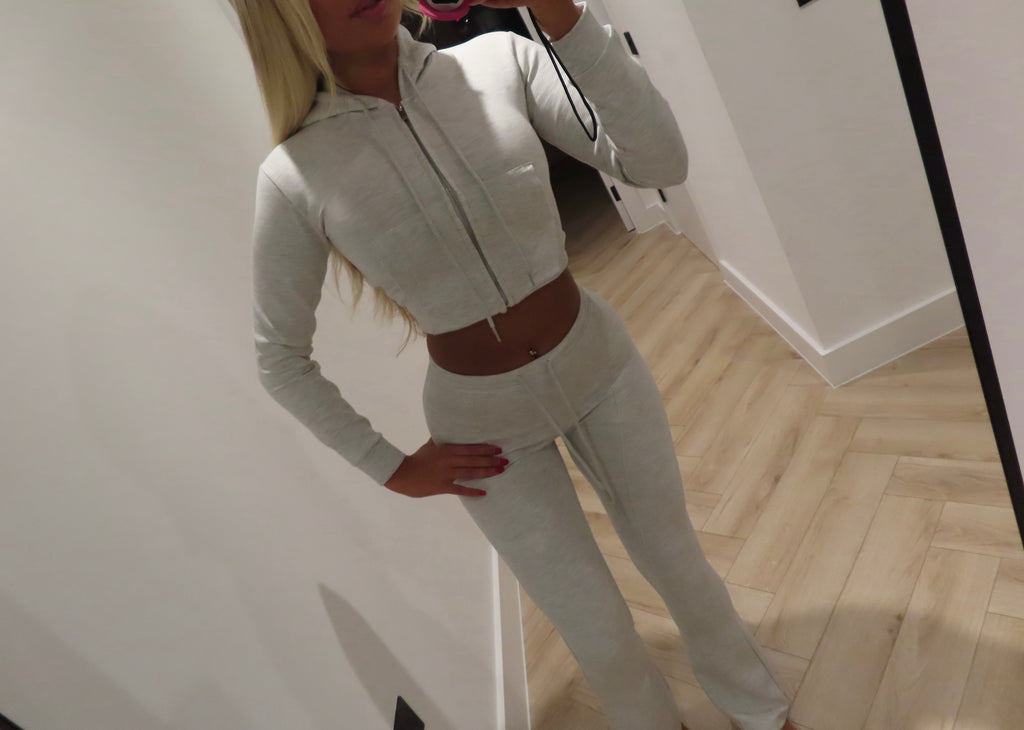 Grey Polar Luxe Tracksuit